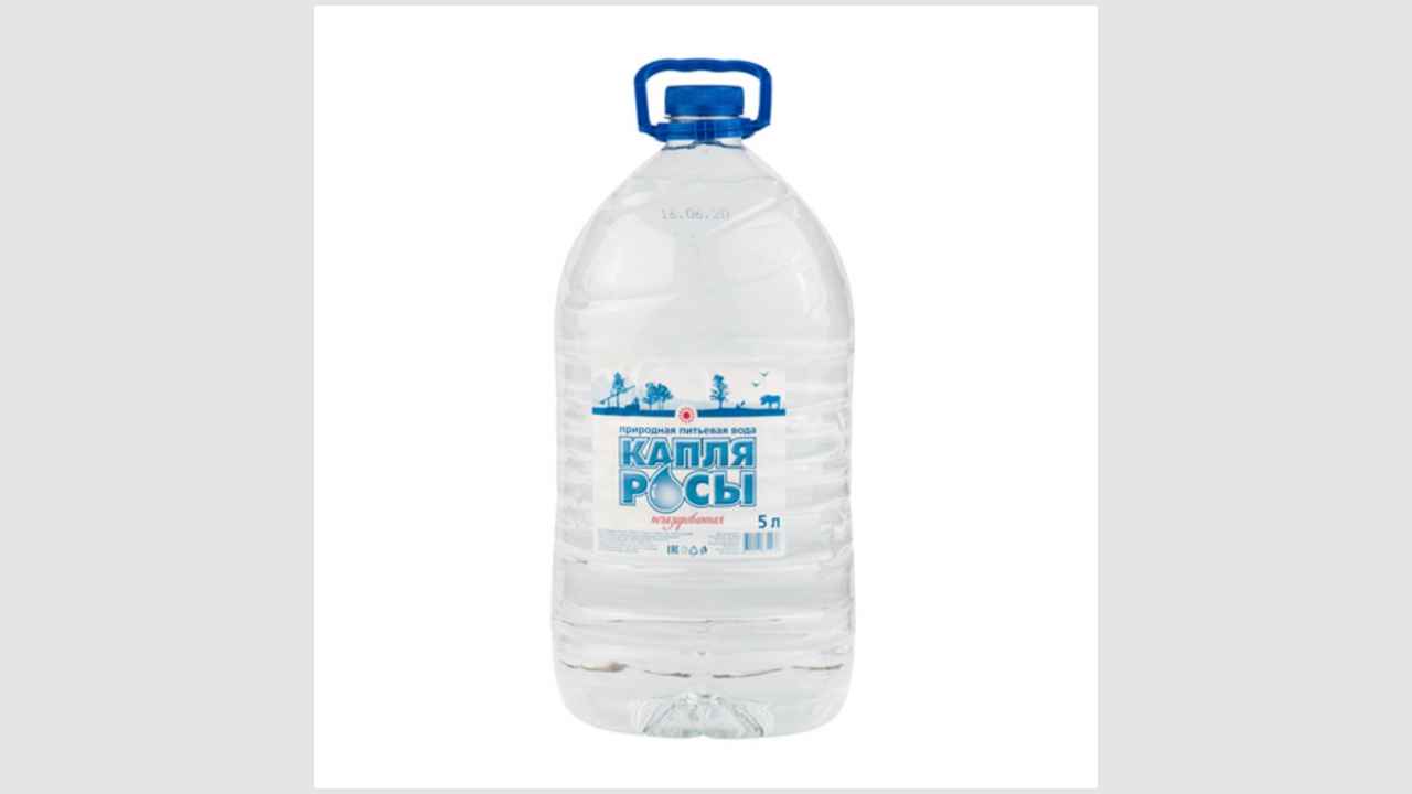 Природная питьевая вода, негазированная «Капля росы» 