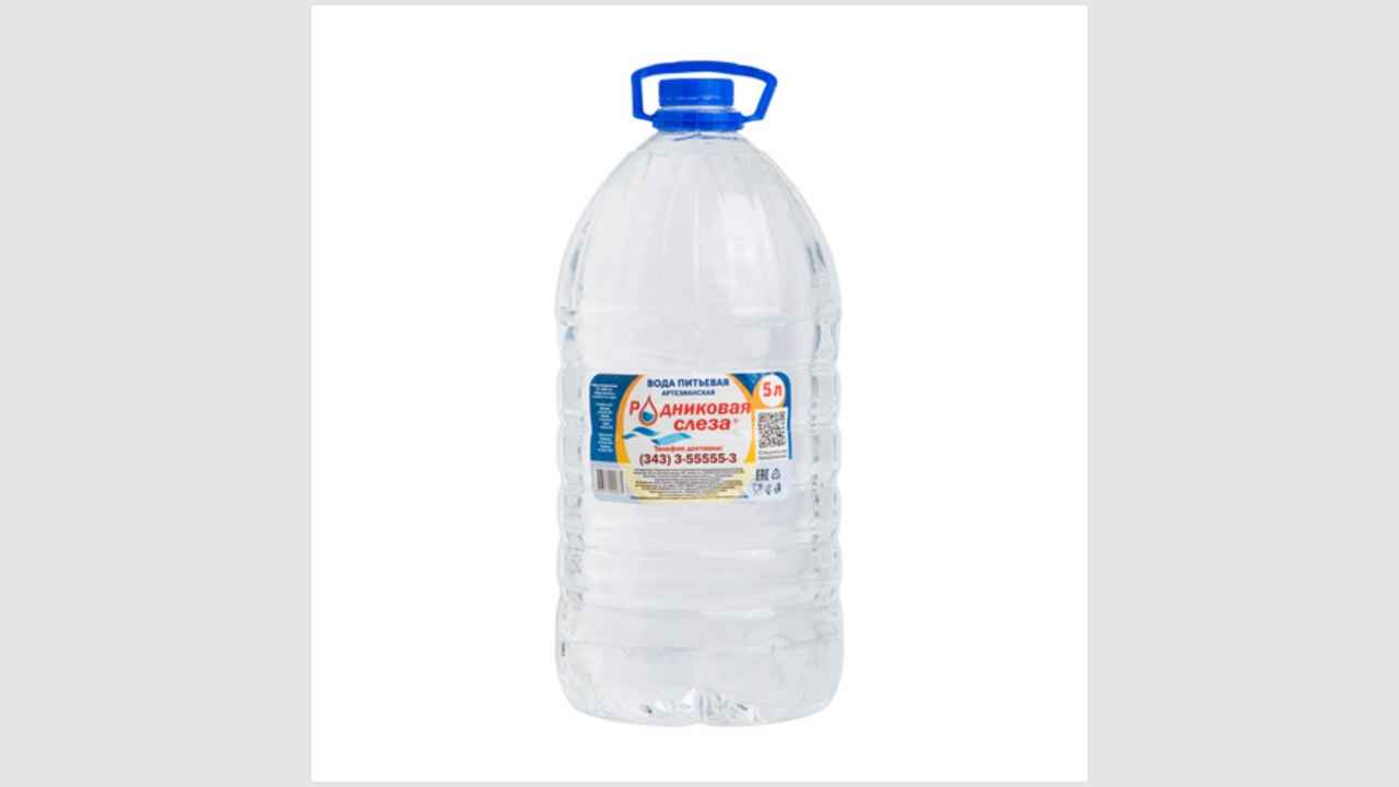 Питьевая вода артезианская, негазированная, дополнительно очищенная, метод обеззараживания: УФ-обработка, первой категории качества «Родниковая слеза»
