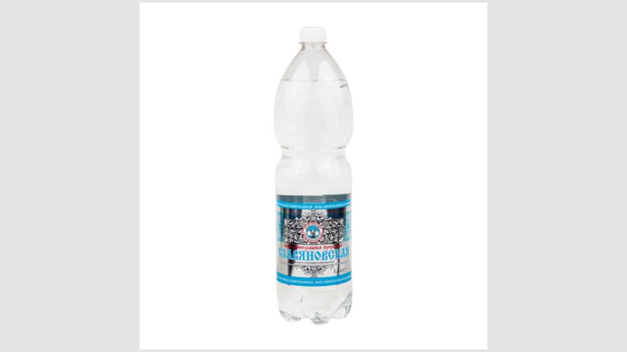 Вода минеральная питьевая, лечебно-столовая, газированная «Славяновская»