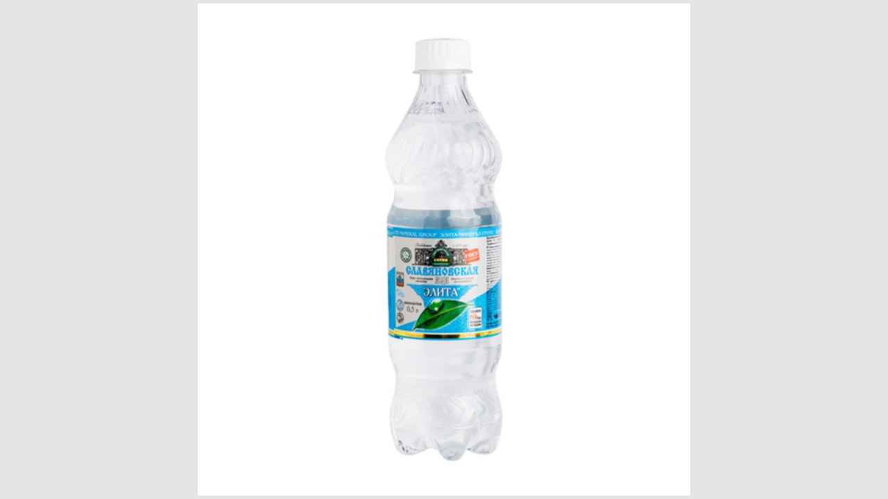 Вода минеральная, питьевая, лечебно-столовая, газированная «Славяновская Элита»