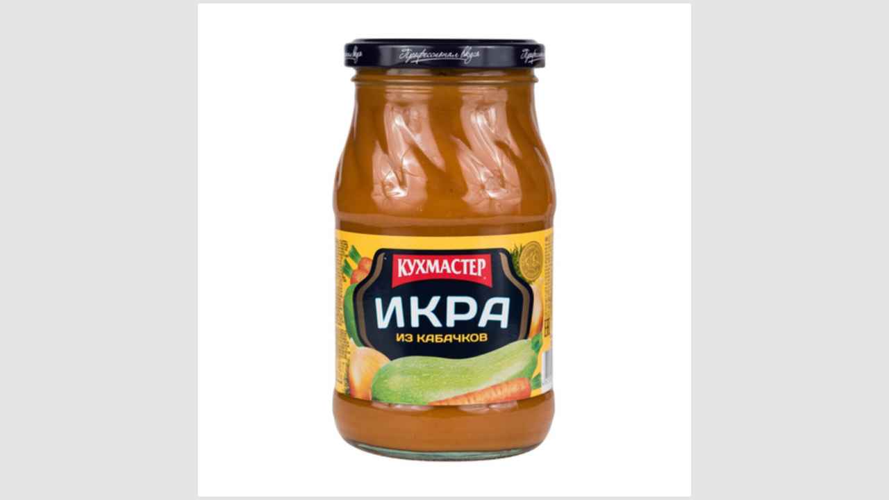 Икра из кабачков (уваренных), консервы «Кухмастер»