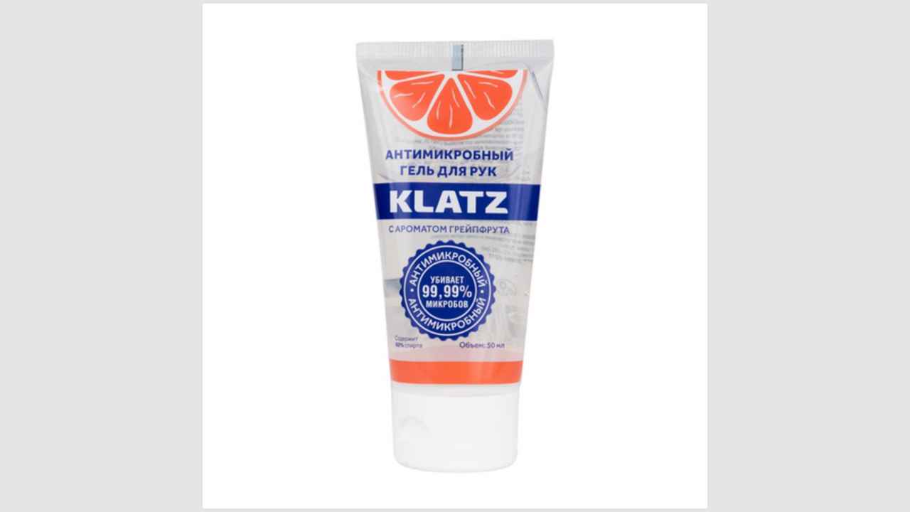 Антимикробный гель для рук Klatz, с ароматом грейпфрута