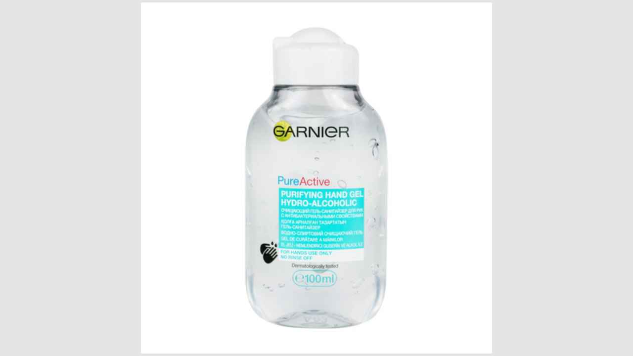 Очищающий гель-санитайзер для рук с антибактериальными свойствами Garnier