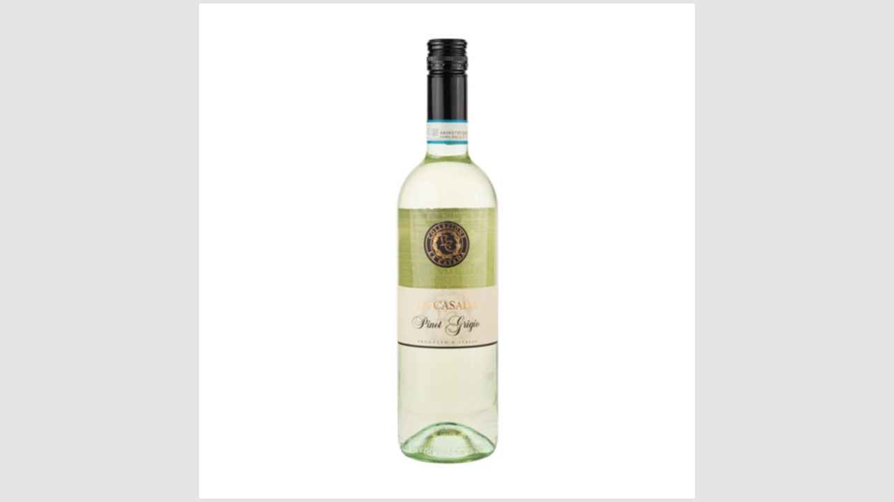 Ла Казада Пино Гриджо, вино защищенного наименования места происхождения сухое белое, регион Венето, категория DOC 2019