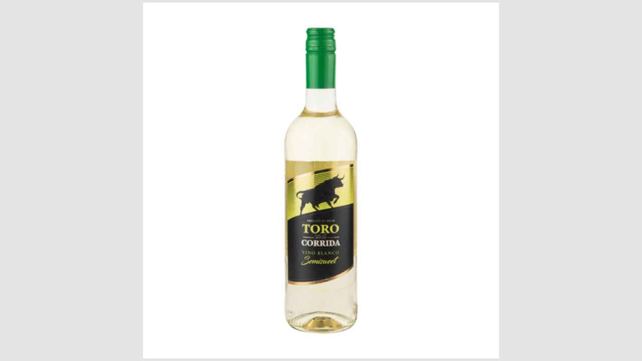 Toro de la Corrida vino blanco Semisweet, вино столовое полусладкое белое 