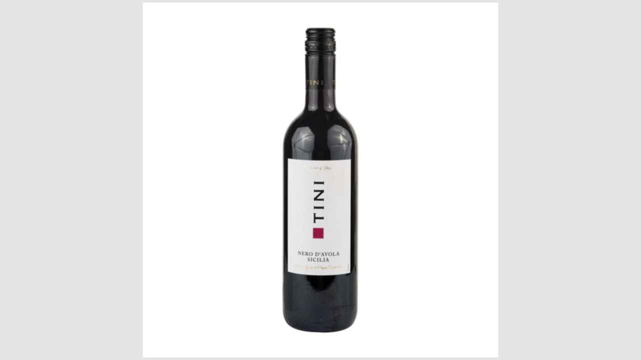 Tini Nero d'Avola Sicilia, вино защищенного наименования места происхождения красное полусухое 2018