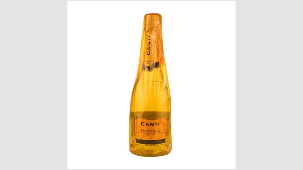 Canti Prosecco, вино игристое с защищенным наименованием места происхождения белое сухое 