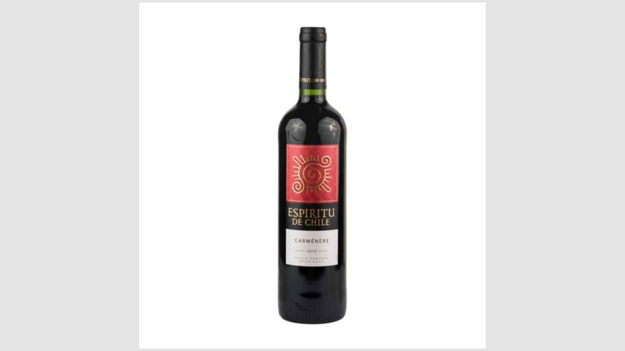Espiritu de Chile Carmenere, вино защищенного географического указания полусухое красное региона Валле Централь 2019