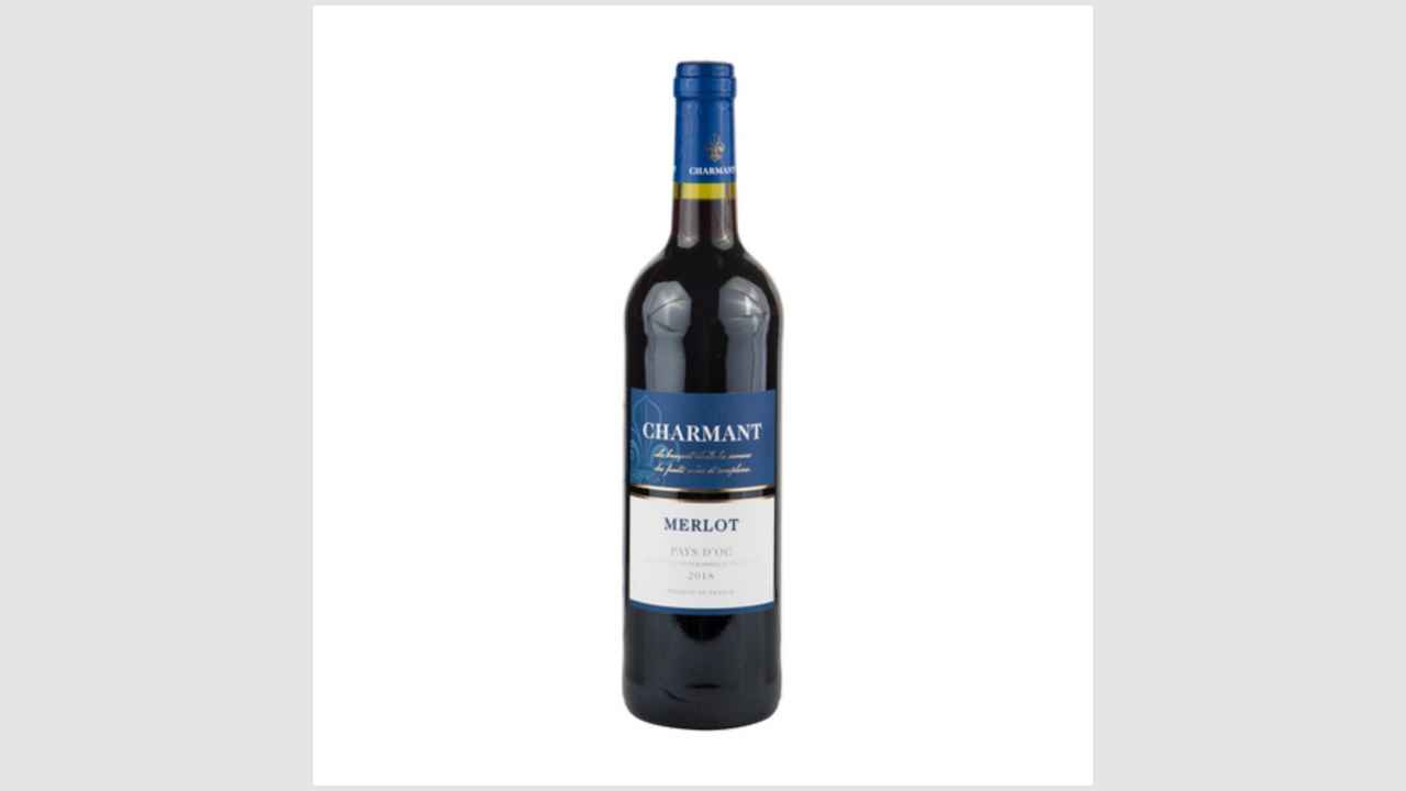 Charmant Merlot, вино красное полусухое защищенного географического указания IGP Лангедок 2018