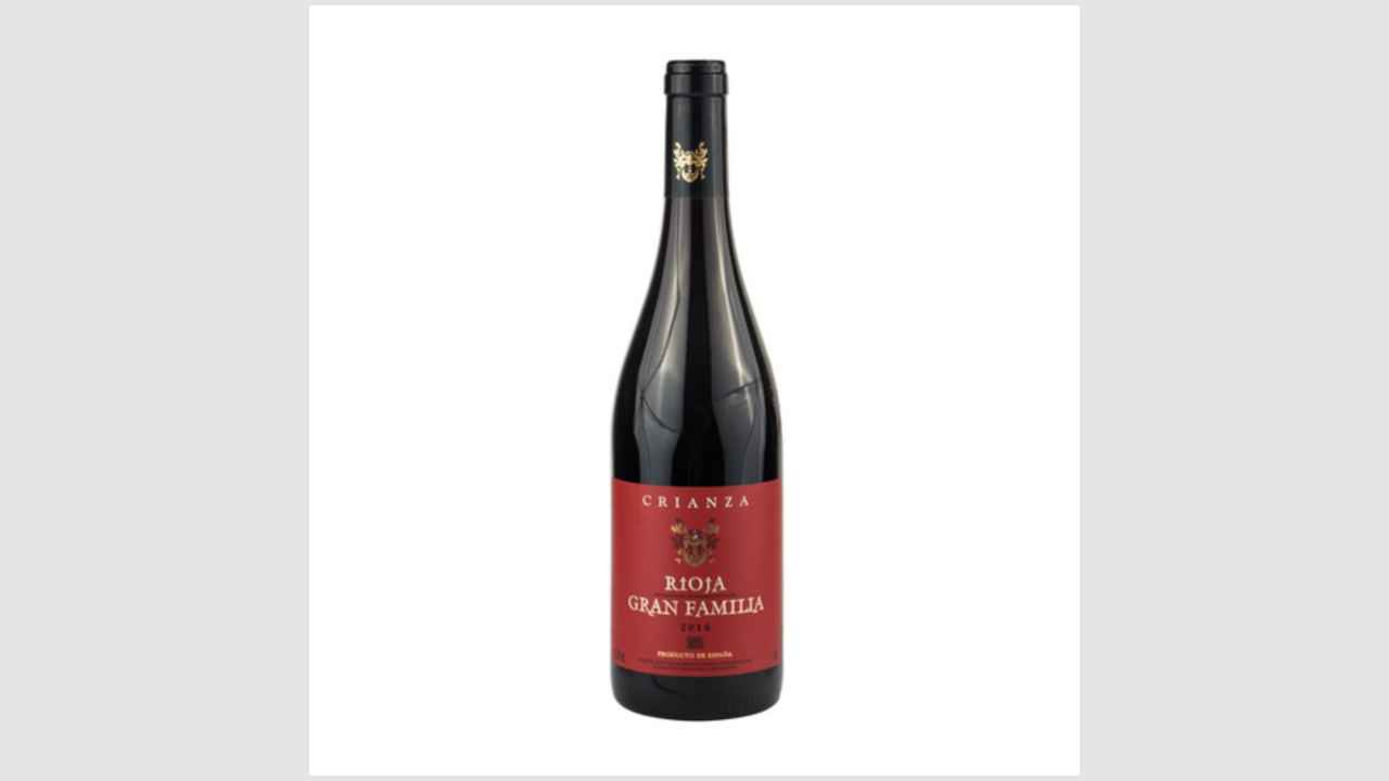 Crianza Rioja Gran Familia, вино защищенного наименования места происхождения выдержанное, регион Риоха, сухое красное 2016