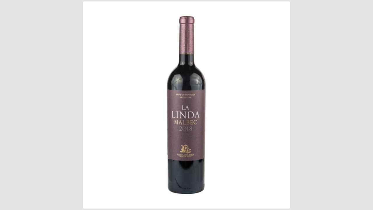 La Linda Malbek, вино защищенного наименования места происхождения красное сухое  2018