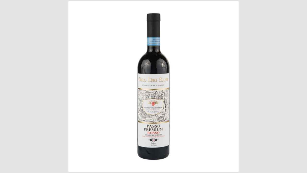Oro Dei Sani Passo Premium Rosso Terre di Chieti, вино защищенного географического указания красное сухое, регион Абруццо 2018