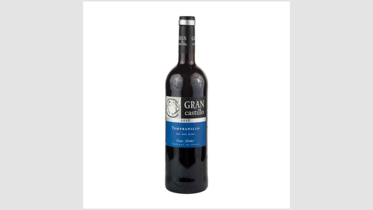 Gran Castillo Tempranillo, вино защищенного наименования места происхождения региона Утьель-Рекена категории DOP красное сухое 2018