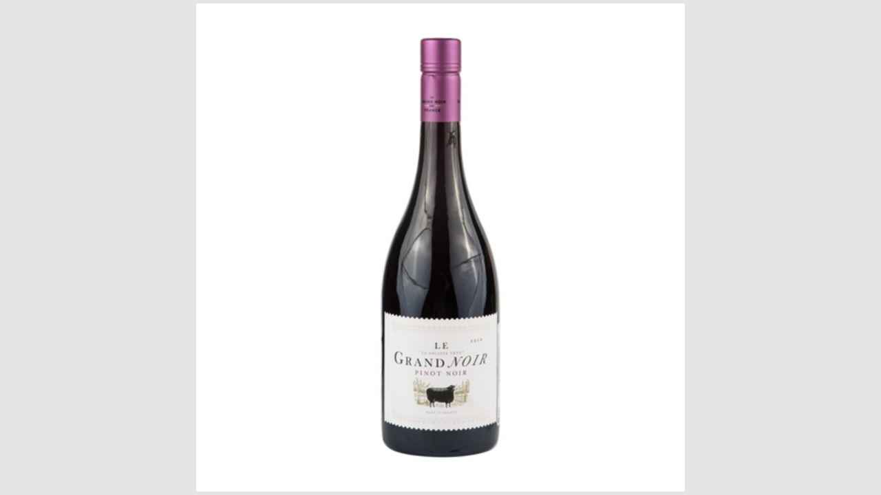 Le Grand Noir Pinot Noir, вино защищенного географического указания красное полусухое  2019