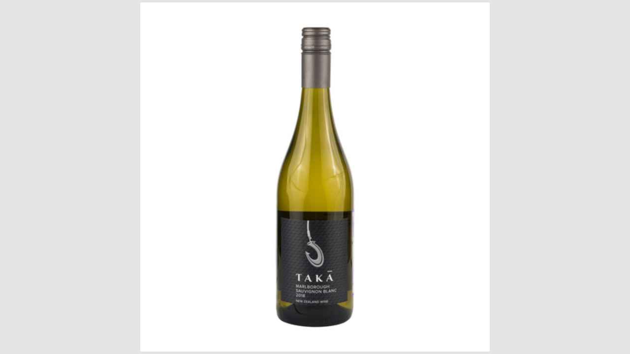 Taka Marlborough Sauvignon Blanc, вино защищенного наименования места происхождения сухое белое, регион Мальборо 2019