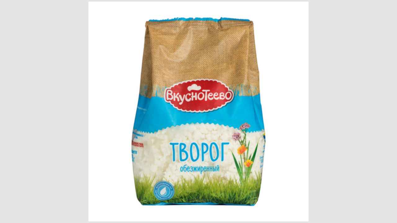 Творог обезжиренный «Вкуснотеевo»