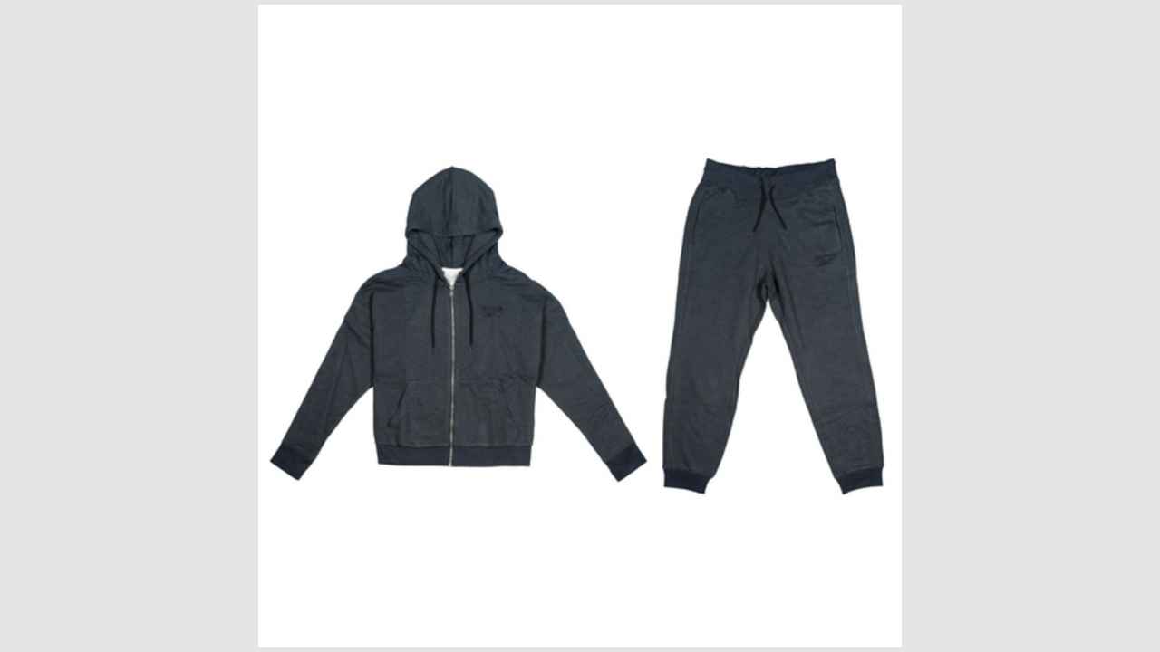Худи Textured Zip-Up, брюки Textured Zip-Up