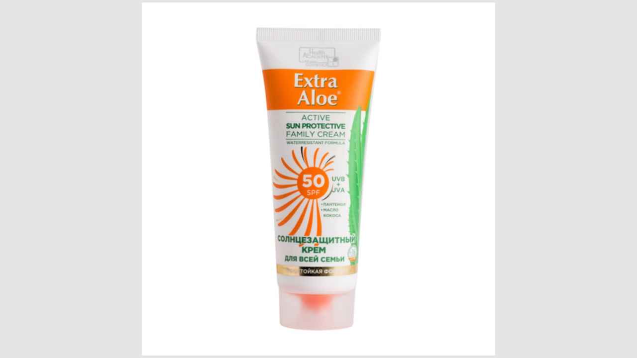 Солнцезащитный крем Vilsen для всей семьи SPF 50 серии Extra Aloe