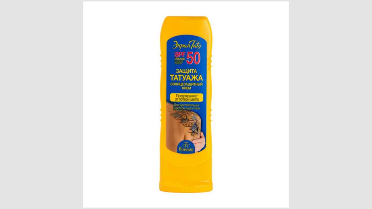 Формула 413, солнцезащитный крем Floresan «Защита татуажа» SPF 50