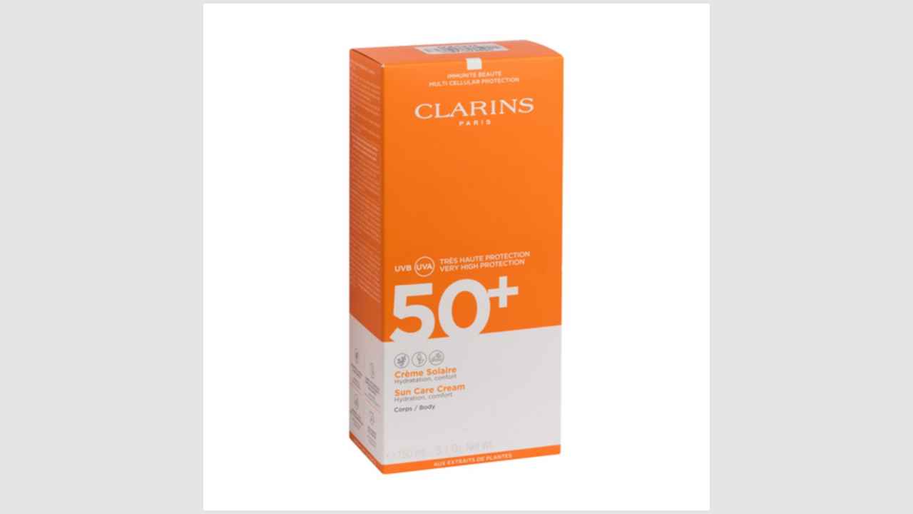 Солнцезащитный крем для тела SPF 50+ Clarins Creme Solaire Corps