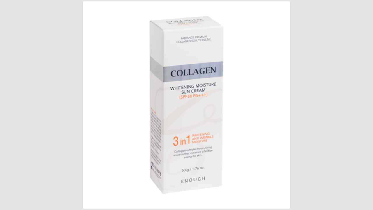 Крем Enough 3in1 Collagen Sun Cream