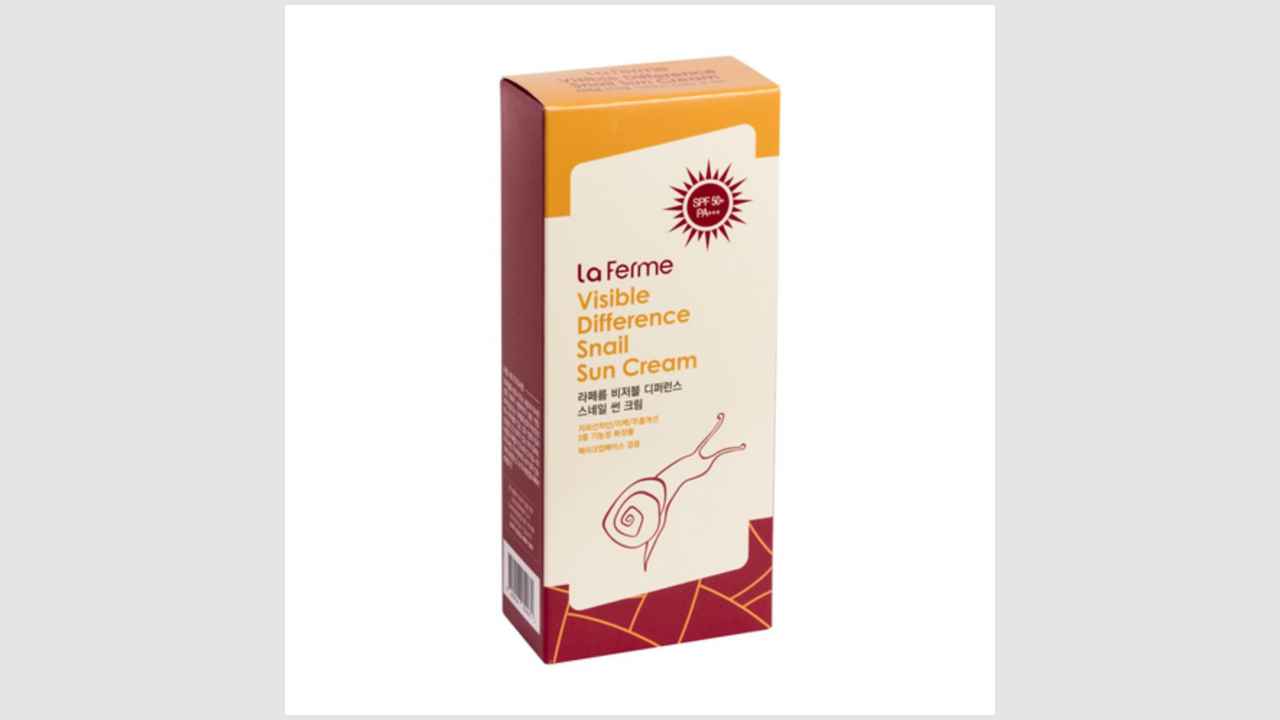 Солнцезащитный крем с муцином улитки SPF50 PA+++ FarmStay