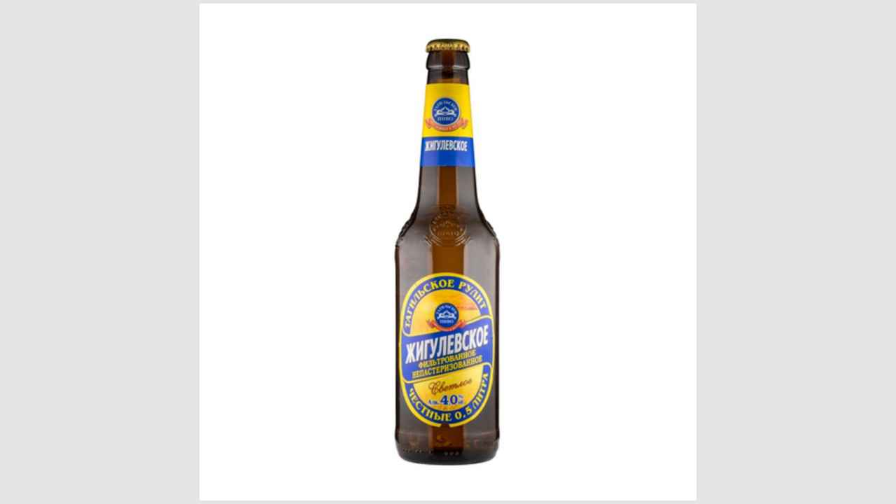 Пиво светлое «Жигулевское», фильтрованное, непастеризованное (холодная фильтрация)