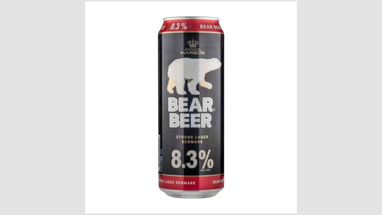 Пиво светлое, пастеризованное, фильтрованное Bear Beer Strong Lager