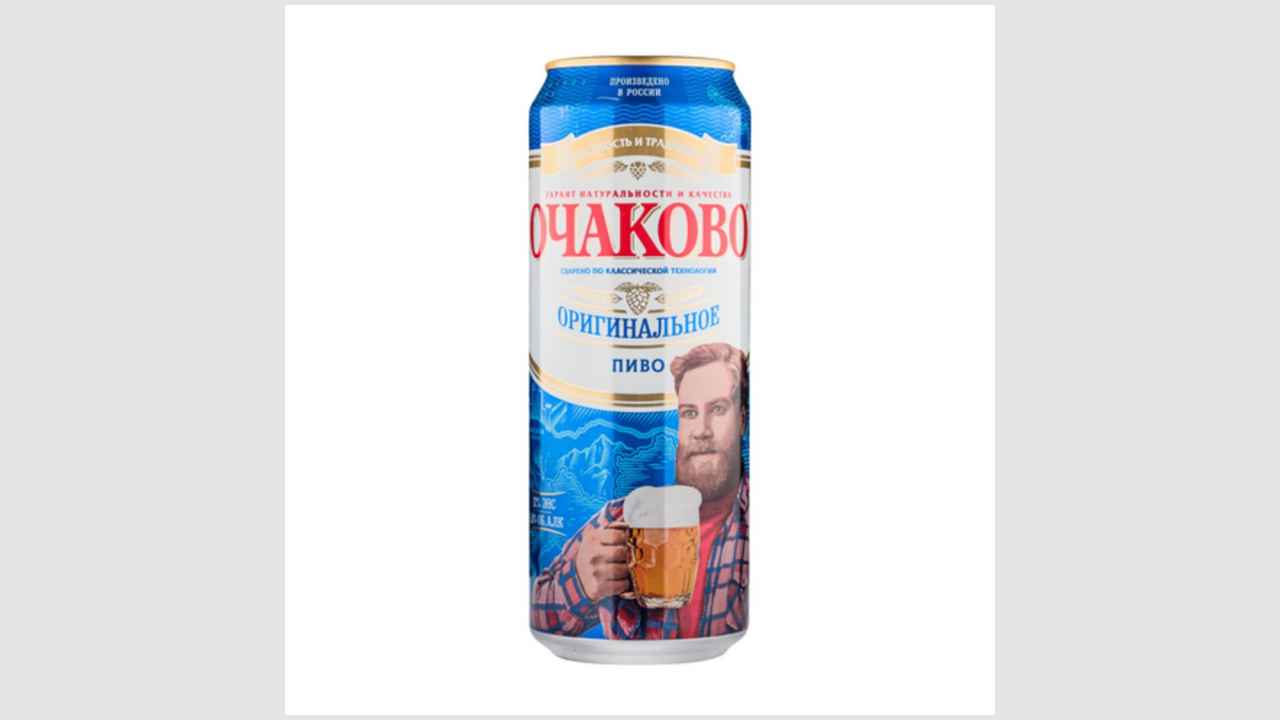Пиво «Очаково оригинальное», светлое, фильтрованное, пастеризованное