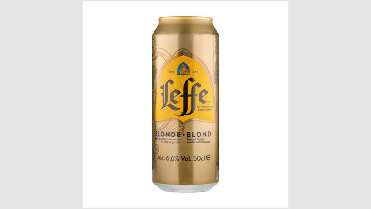 Пиво Leffe Blonde, светлое, пастеризованное