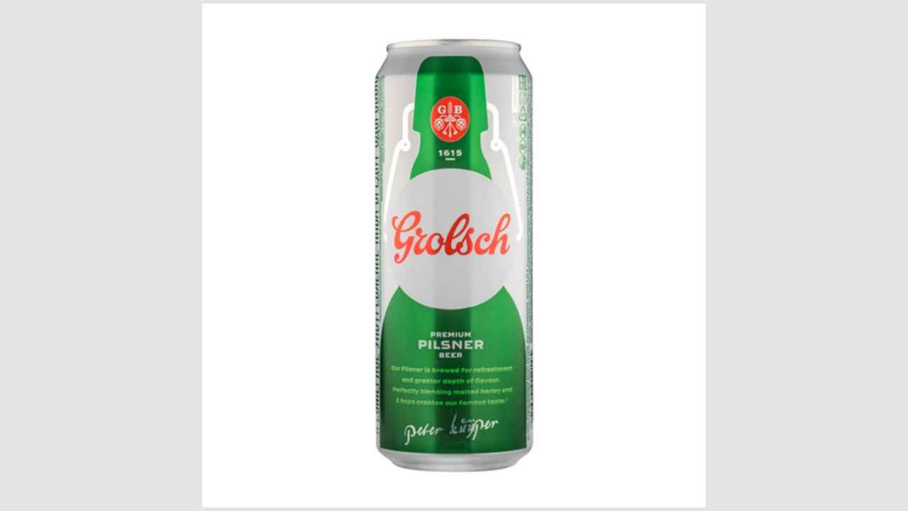 Пиво Grolsch «Премиум Лагер», светлое, пастеризованное