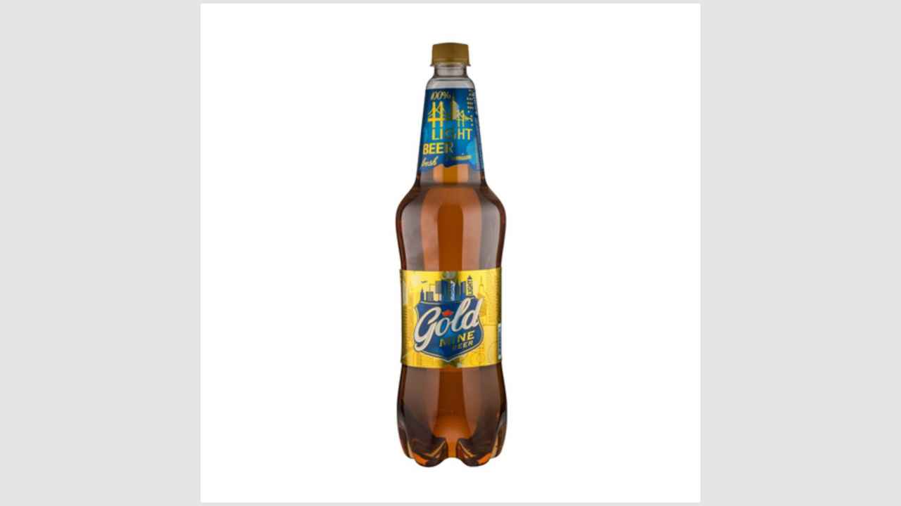 Пиво Gold Mine Beer светлое, пастеризованное