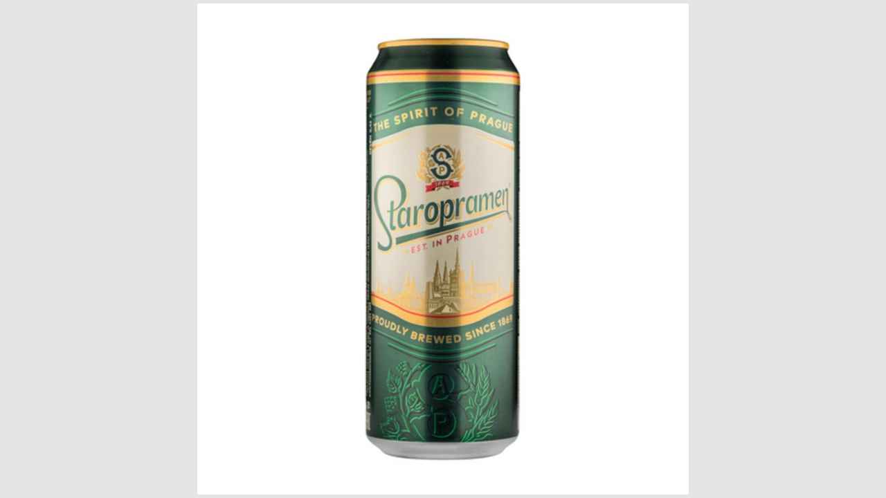 Пиво Staropramen светлое, пастеризованное