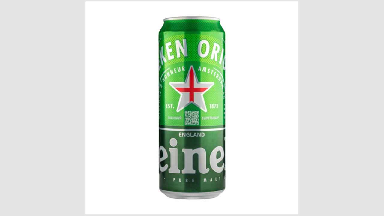 Пиво светлое, пастеризованное Heineken
