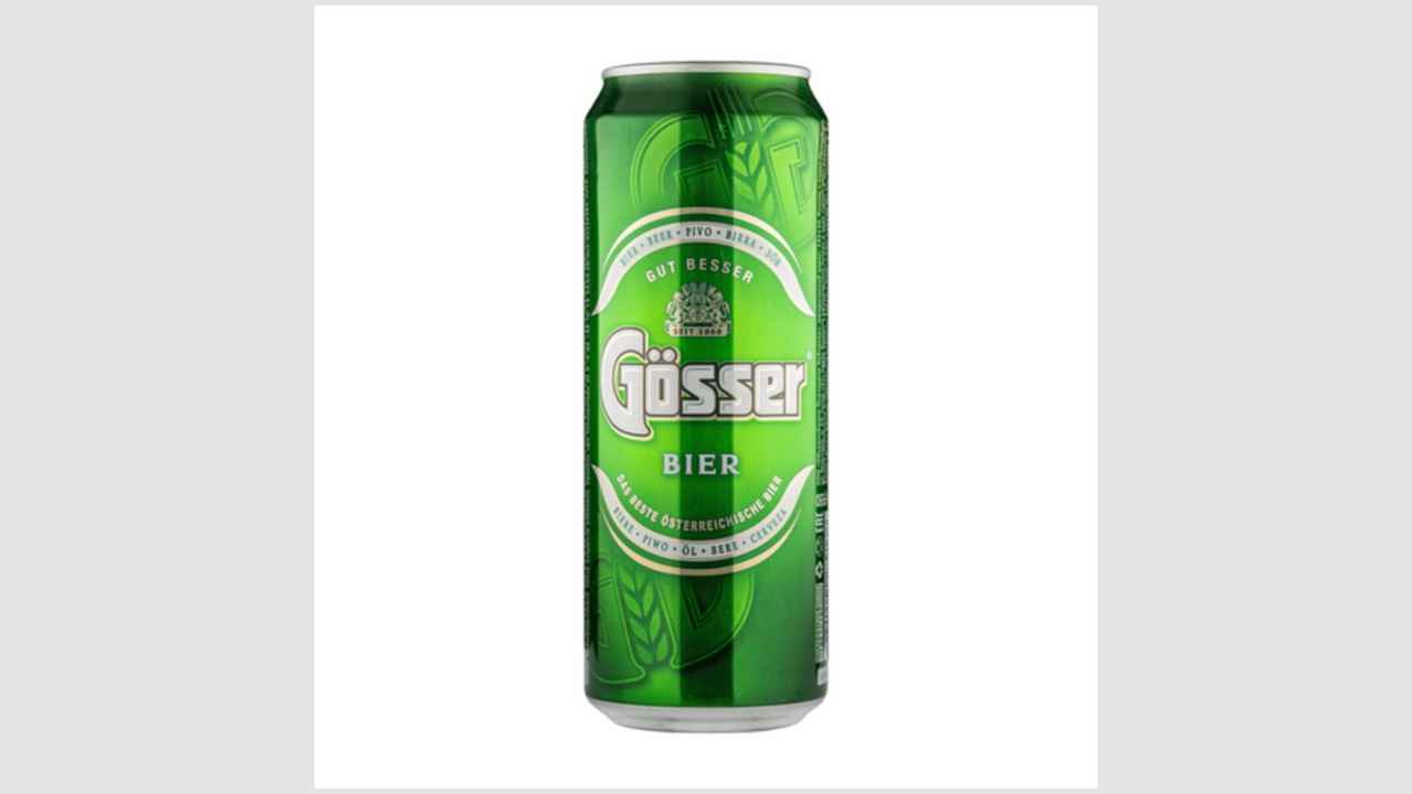 Пиво светлое, пастеризованное Gosser