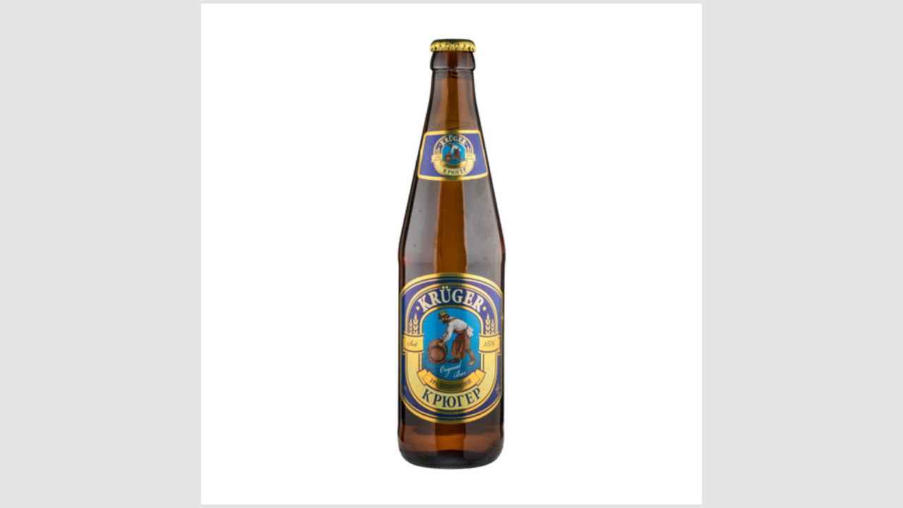 Kruger «Традиционное», пиво светлое, фильтрованное, пастеризованное