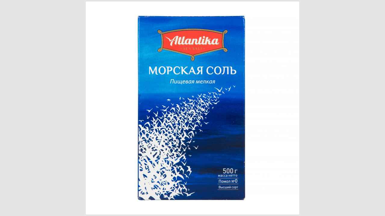 Cоль поваренная пищевая морская садочная