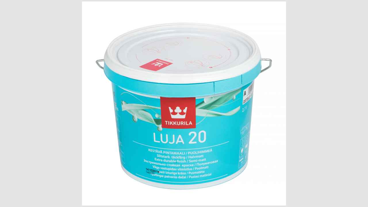 Специальная акрилатная краска для внутренних работ (покрывная краска) "Луя"