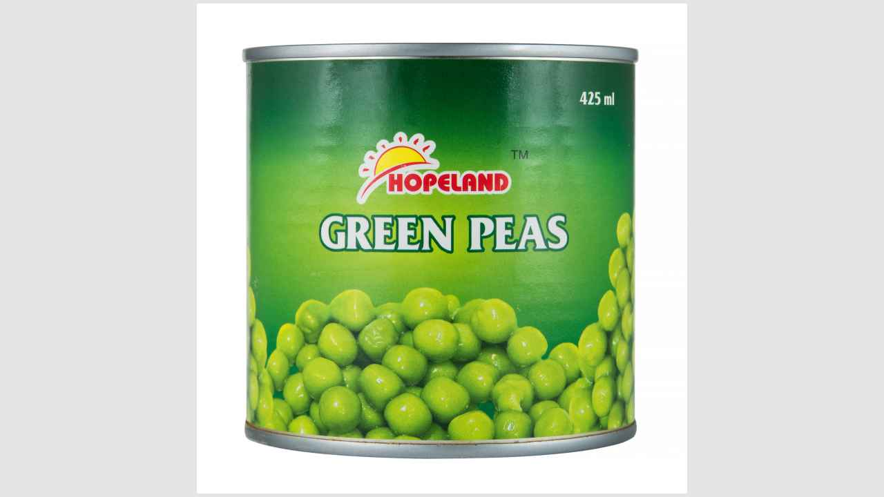 Green peas Горошек зелёный консервированный. 