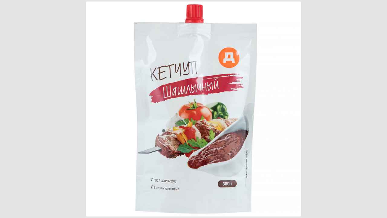 Шашлычный кетчуп высшей категории. Нестерилизованный.