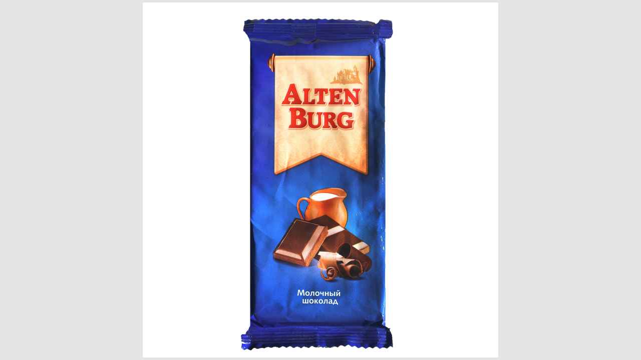 Alten Burg молочный шоколад
