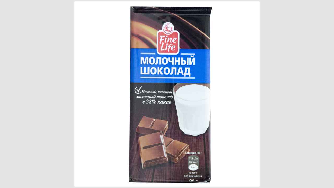 Fine Life молочный шоколад