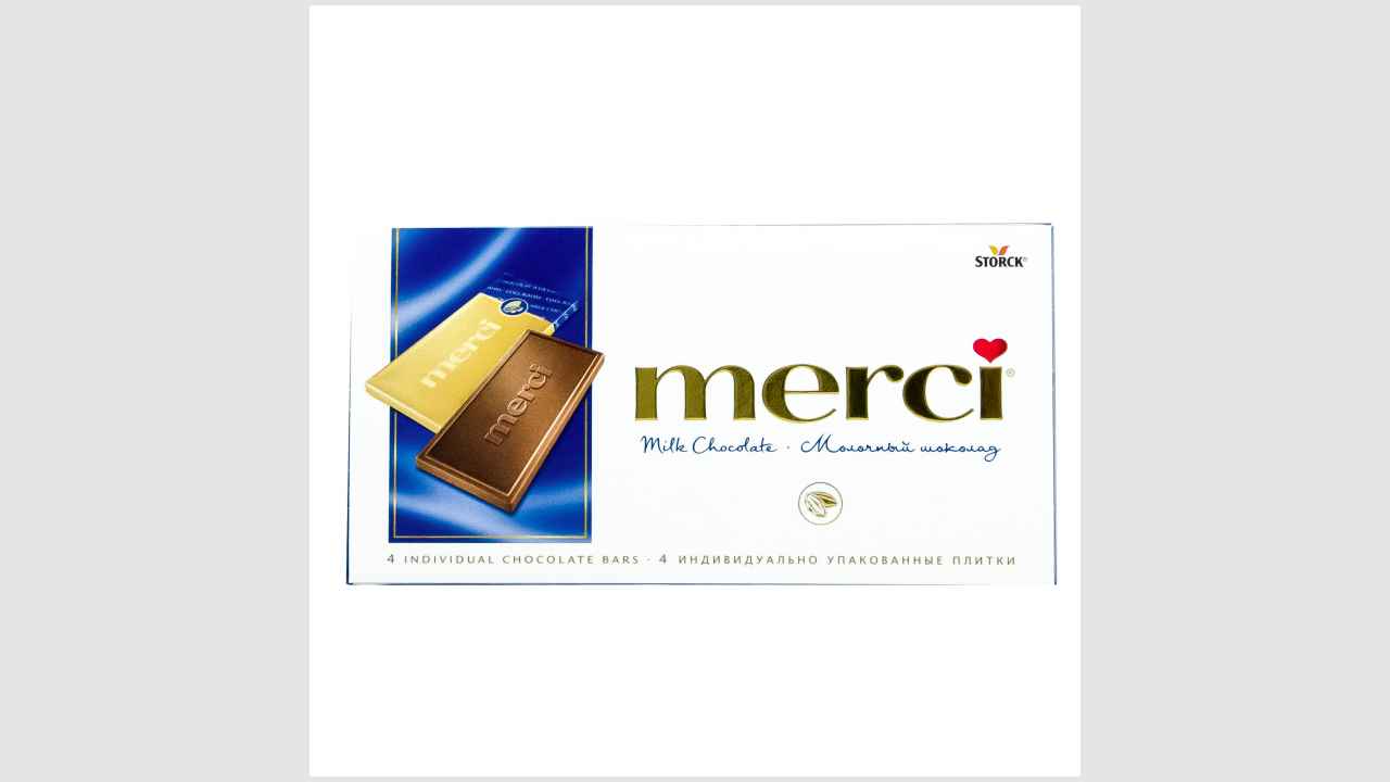 Merci молочный шоколад