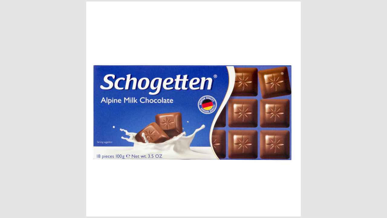 Schogetten Alpine Milk Chocolate молочный шоколад