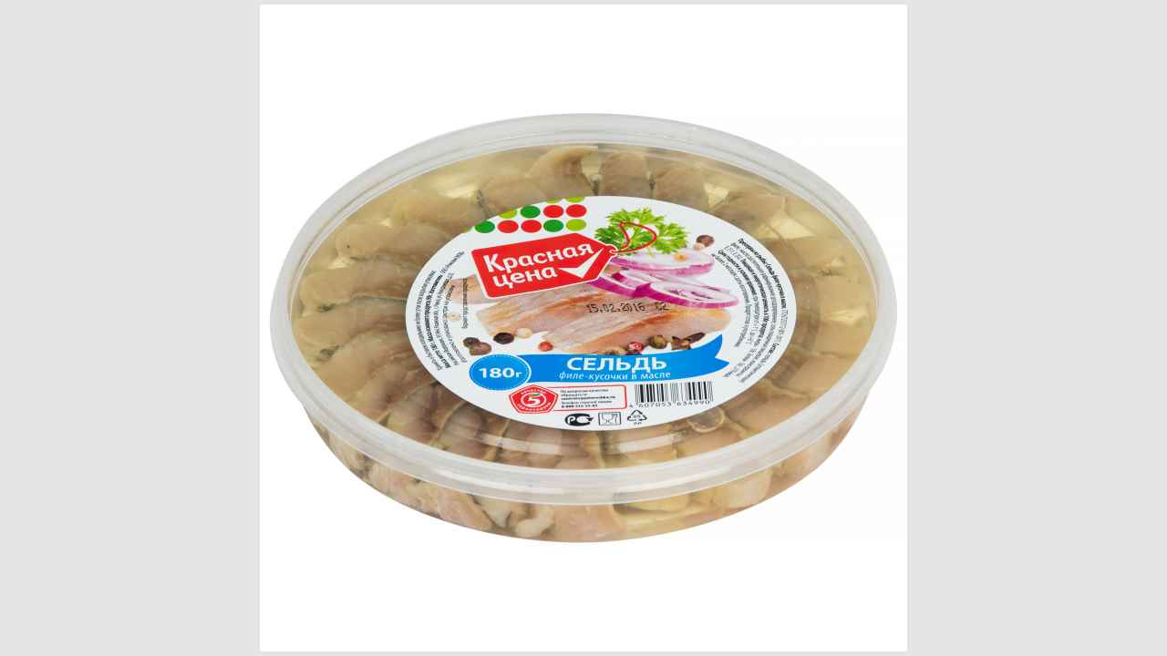 Пресервы из рыбы: сельдь филе кусочки в масле