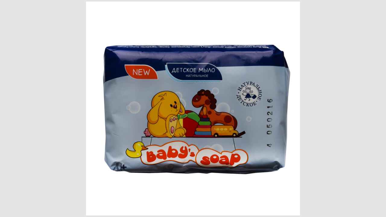Мыло туалетное, твердое, детское, Baby's soap, натуральное