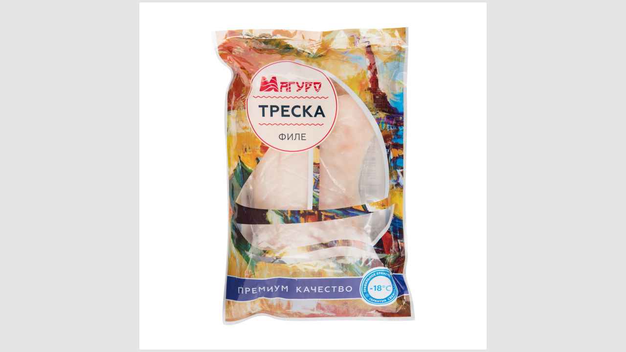 Филе трески мороженое «Магуро»