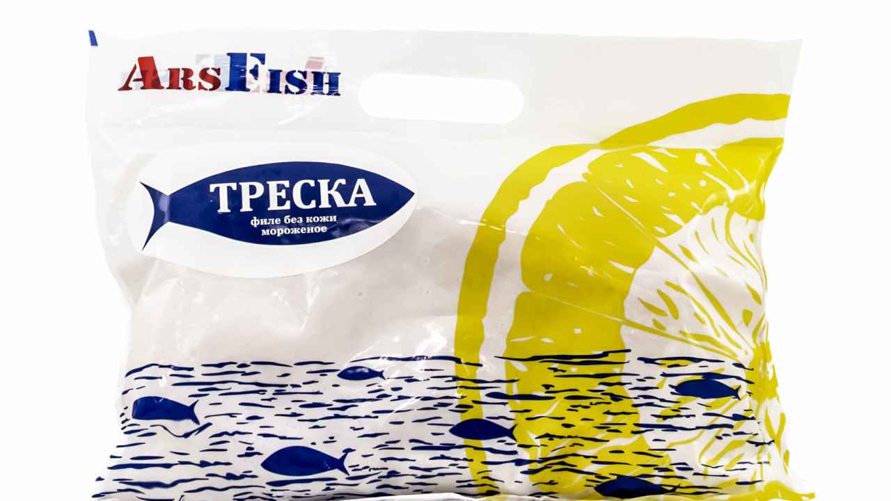Филе трески без кожи мороженое Arsfish 