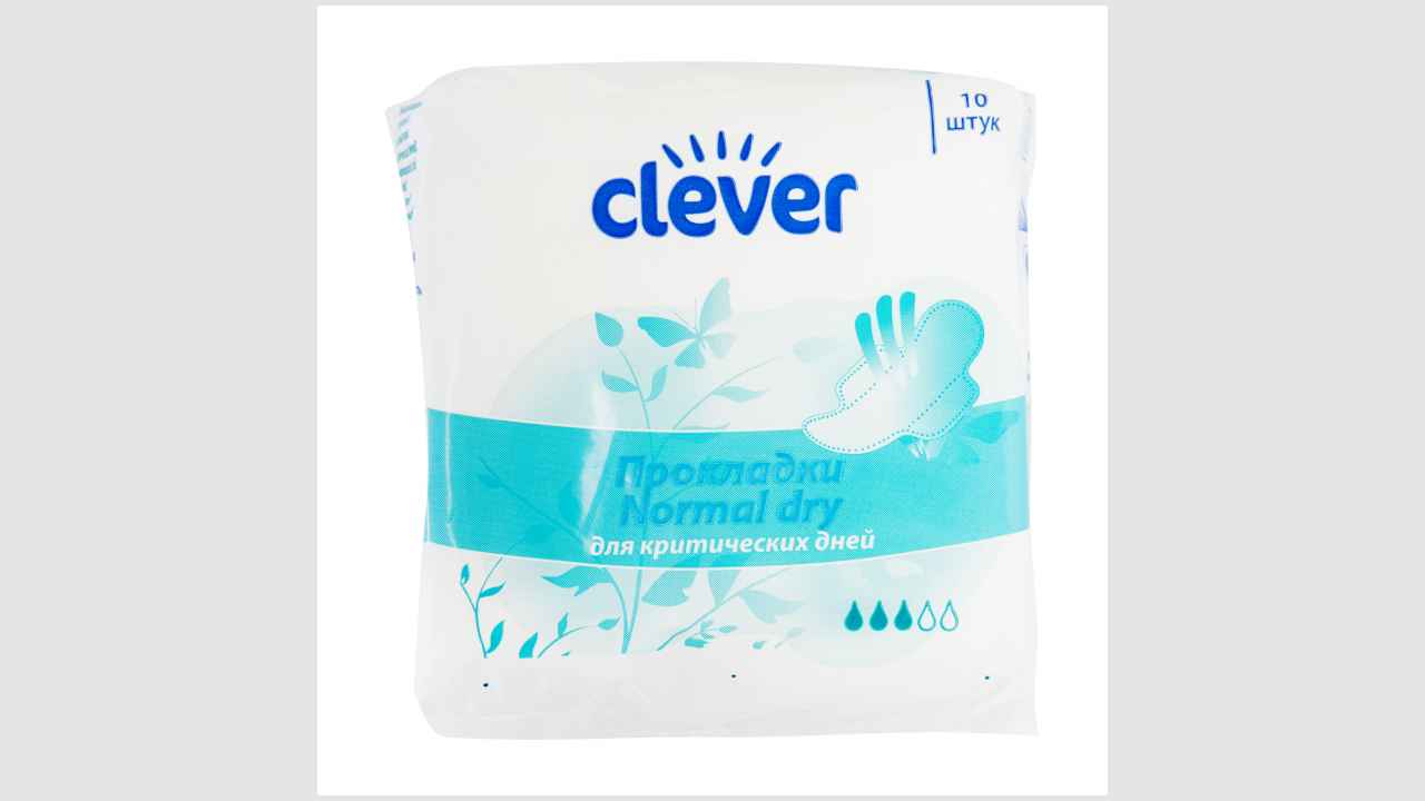 Прокладки Normal dry для критических дней Clever