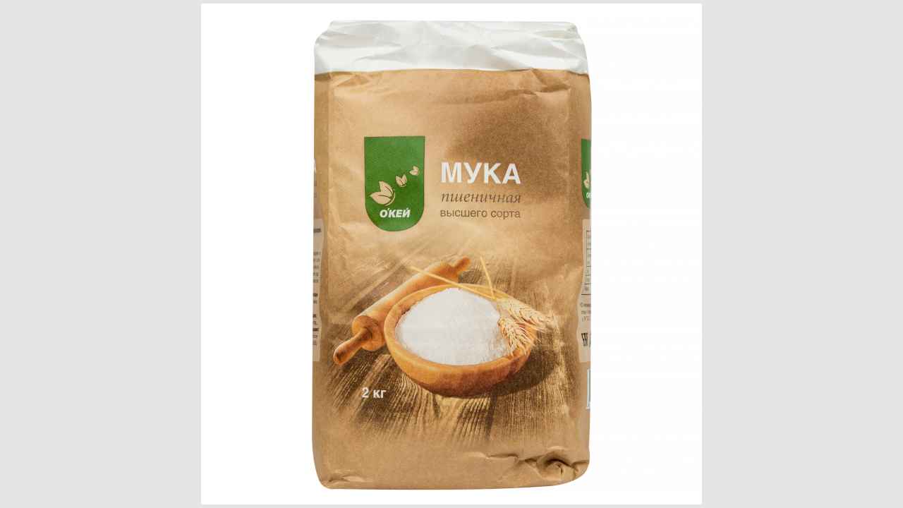 Мука пшеничная хлебопекарная «О`Кей» высший сорт